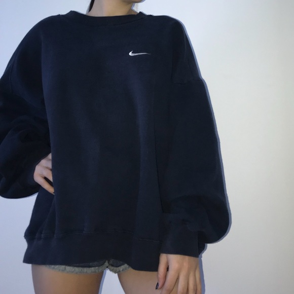 nike navy sweater